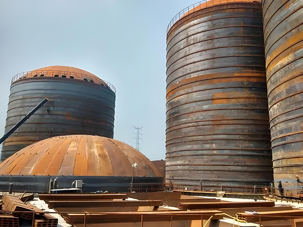 峨蔓镇焦粉钢板仓